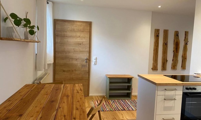 Salzweg Condo | Very quiet apartment on an idyllic courtyard