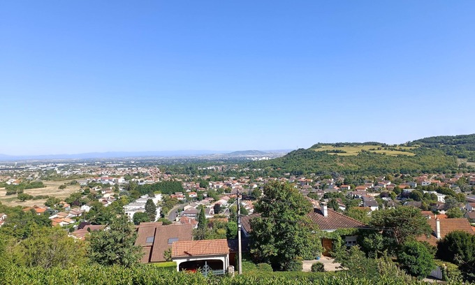 Blanzat Apartment | Very quiet apartment with exceptional view near Clermont Ferrand, Vulcania