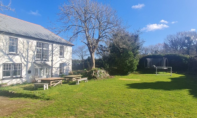Mullion House | Very spacious period home, 1 mile from the beach. Ample space for two families.