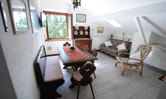 Santa Maria Maggiore Villa | Very sunny luxury apartment with wide view near the center
