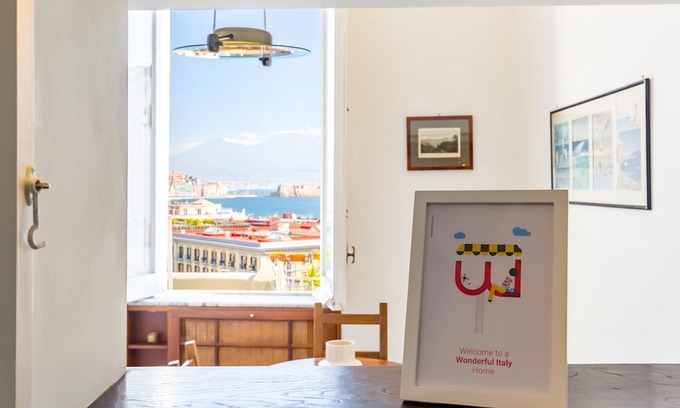 Mergellina Apartment | Vesuvio Apartment with Sea view