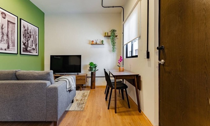 Miguel Hidalgo Apartment | VH | Descansa en acogedor depa+patio |Polanco| 418