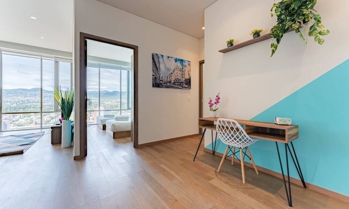 Coyoacan Apartment | VH | Zona de hospitales | 2 rec+gym+wifi | 28