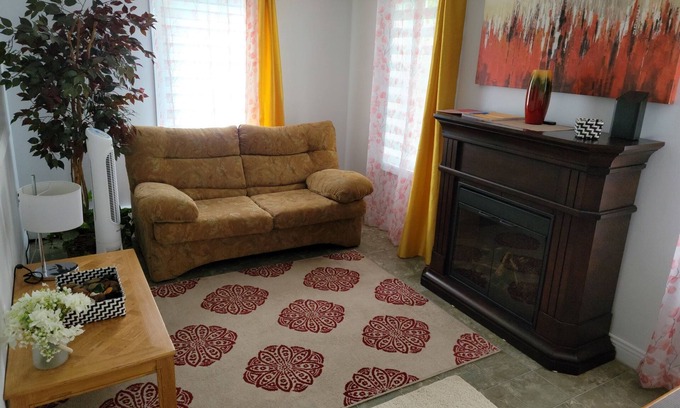 Edmundston Apartment | Vibrant apartment in the heart of the town