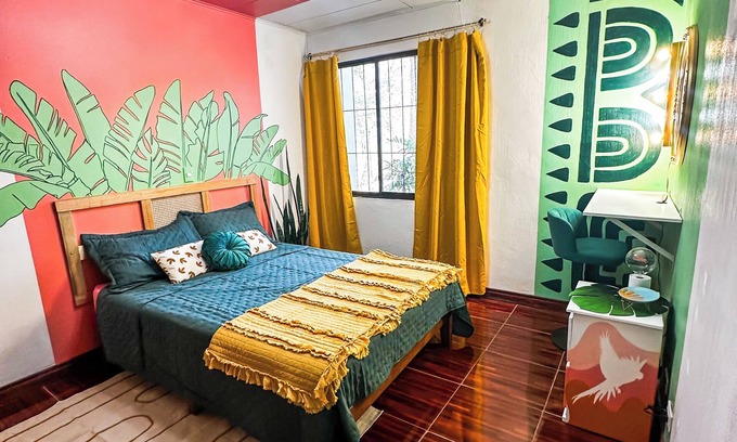 Escazu Apartment | Vibrant Jungle Oasis Apt- Long stays & Medical Tourism, Patio, Fitness Equipment