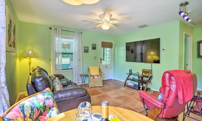 Rockledge Homes House | Vibrant Rockledge Home ~ 2 Mi to Cocoa Village!