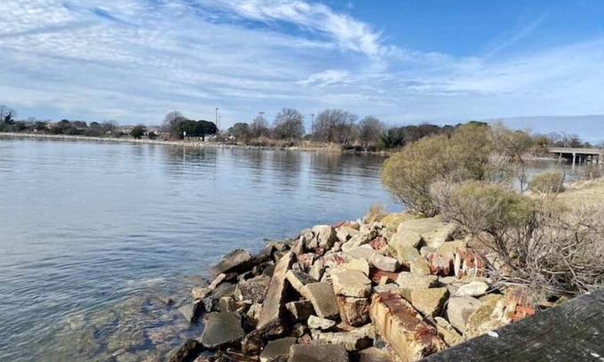 Newport News Apartment | View of Chesapeake Bay