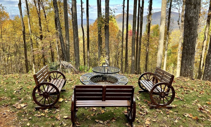Ellijay Cabin | Views - Updated Cabin on Walnut Mountain- Pet Friendly