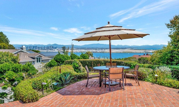 Point Loma House | Views w open air home