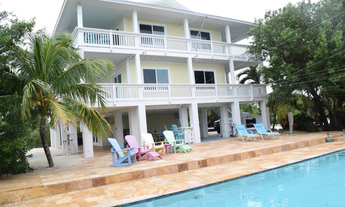 Summerland Key House | Views! Waterfront Niles Channel Pool/dock Industerial Ice Maker