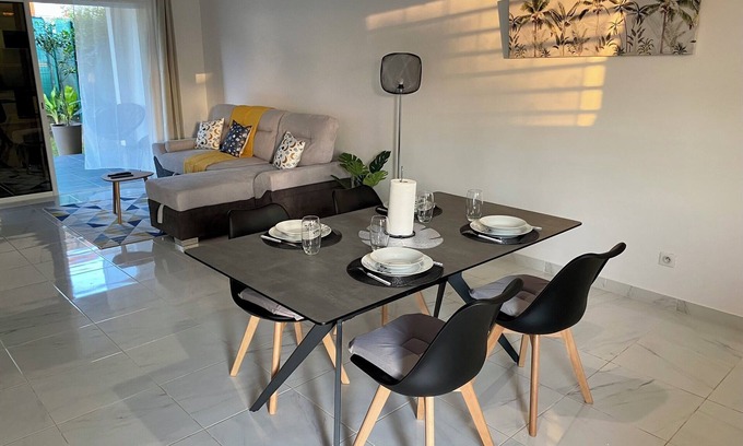 Remire Montjoly Villa | Villa Ébène - Classified Furnished Accommodation - Up to 6 guests welcome