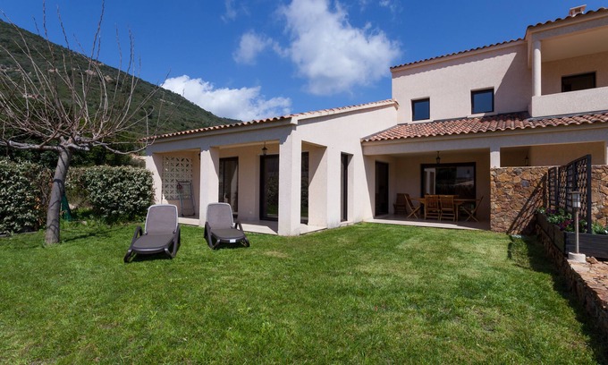Vico Villa | Villa 1 in Sagone 4 bedrooms 140 m2, all comfort 5 minutes from the sea