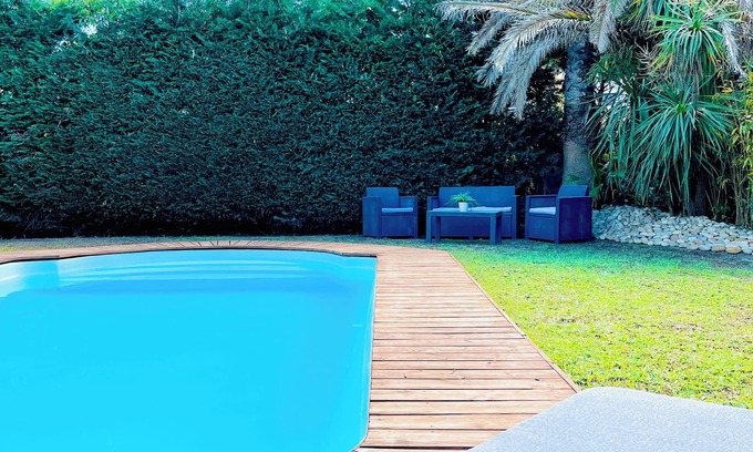 Cournonterral House | Villa, 6 Pers, Piscine Privée, à 15 min de la Plage