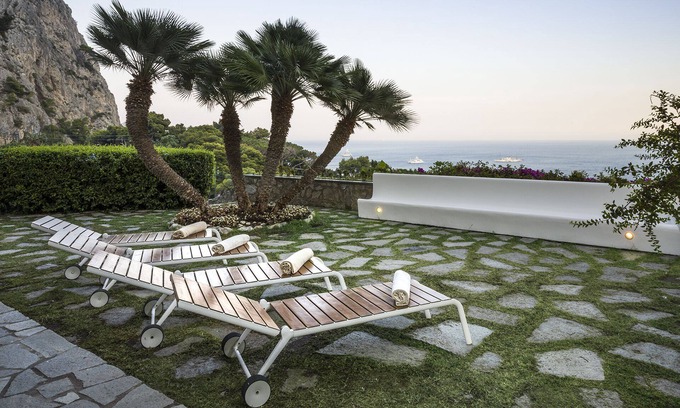 Marina Piccola Villa | Villa Afrodite with Jacuzzi, Sea view, Parking, Near the Beach