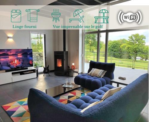 Nesmy Villa | Villa Albatros, Vue golf imprenable, WIFI, Confort
