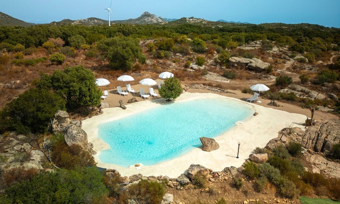 Calangianus Villa | Villa 'Alcumissu' with Mountain View, Private Pool and Wi-Fi