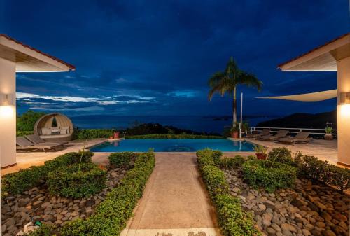 El Ocotal House | Villa Allamanda 5br Sunset View Villa Ocotal