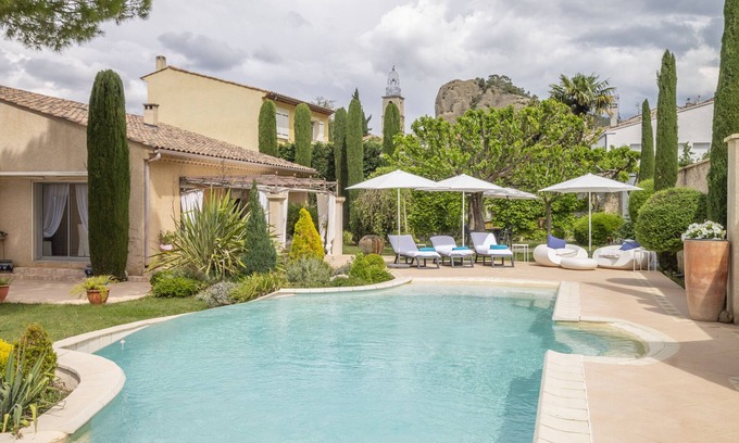 Digne-les-Bains Villa | Villa Ambre - private pool and magnificent view