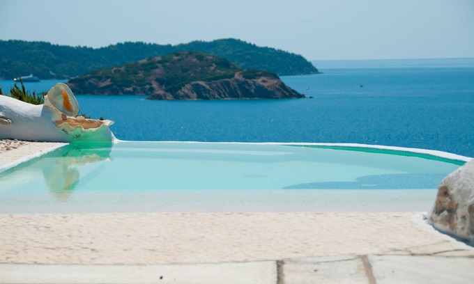 Kanapitsa Villa | Villa Arios Your little Private Resort only 5 min away from a secluded beach