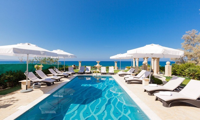 Ayia Marina Chrysochous Villa | VILLA ARRISSOS - Magnificent 8 Guest Room villa with amazing views!