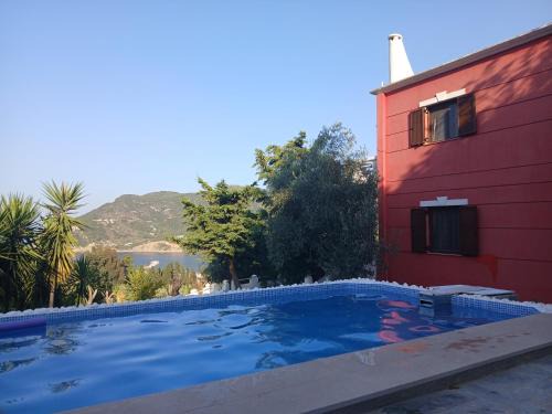 Skopelos Villa | Villa Aspalathus Red, Pool and Panoramic Views to fulfil your Aegean memories