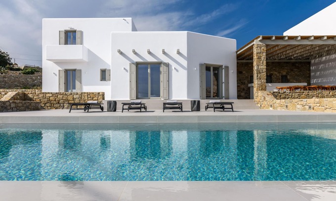 Kalafatis House | Villa Aster/Kalafati/Superior Amenities/Spacious Outdoor/5-star accommodation