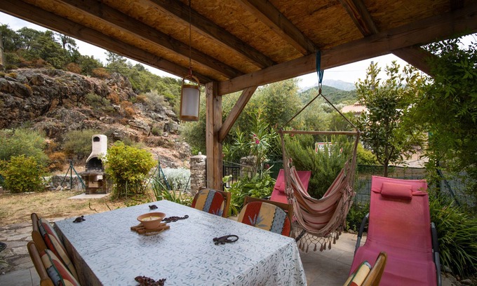 Manso Villa | Villa 'Au Pont De Tuarelli, Ludique, Fango' with private terrace, Wi-Fi and air conditioning