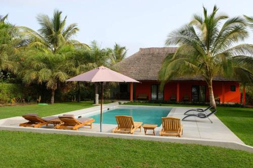 Cap Skirring Villa | Villa avec piscine près de l'océan.