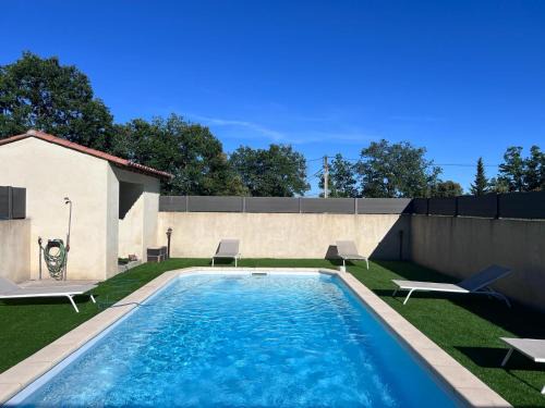 Claret Villa | Villa avec piscine privée sans vis à vis et Montpellier à 20mn