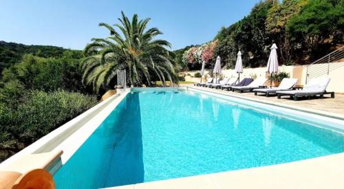 Sari-Solenzara Villa | Villa avec vue sur la mer à Sari-Solenzara, piscine privée