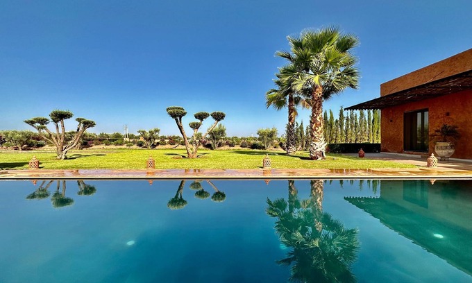 Tamazouzte Villa | Villa Baidane Avec sa Somptueuse vue sur L'atlas