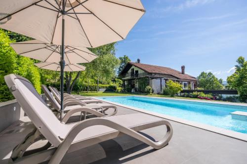Cerovlje Villa | Villa Bella, villa with heated Pool