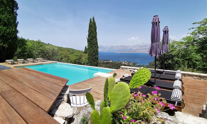 Petaleia Villa | Villa Bella Vista Corfu – A Luxurious Retreat with Breathtaking Views