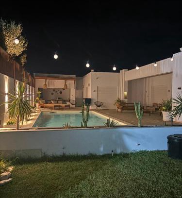 Aghir Villa | Villa Benbienn piscine iptv Billard américain wifi illimité très bon emplacement