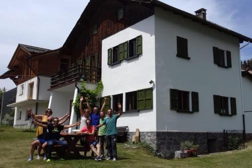 Premadio House | Villa Bianca Bormio garden and parking