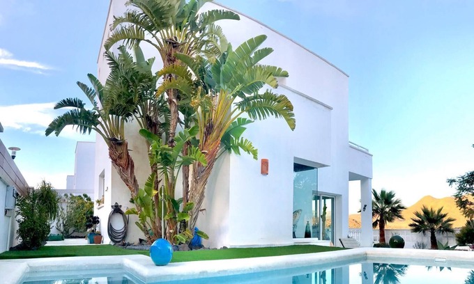 San Jose Villa | Villa Blanca views and pool