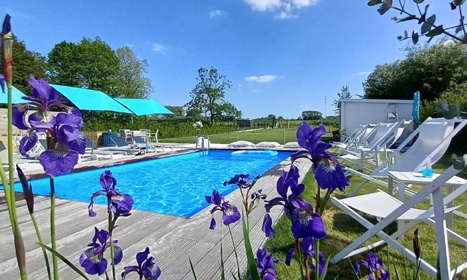 Grimminge Villa | Villa Blue Garden B&B Vlaamse Ardennen nabij Pairi Daiza