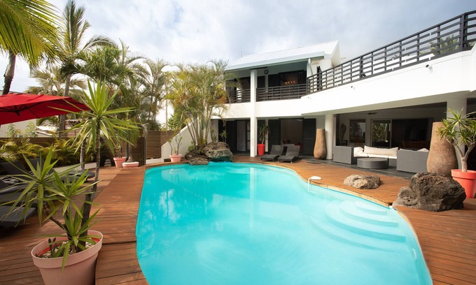 Saint-Pierre De La Reunion Villa | Villa Brises Marines, spacieuse et agréable villa avec vue Océan
