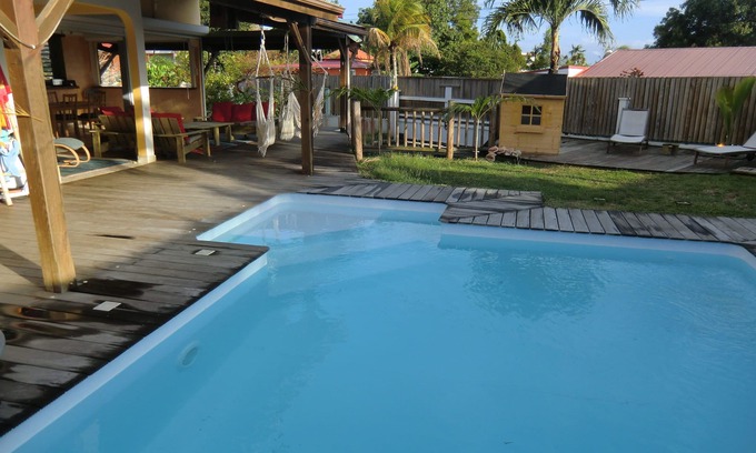 Saint-Francois Villa | Villa Cacao - Spacious villa with secure private pool and garden