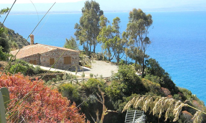 Joppolo House | Villa Capo Vaticano near Tropea breathtaking view
