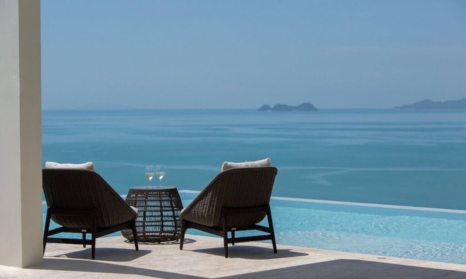 Mae Nam Villa | Villa Celadon - Amazing Design Seaview Villa with 4+1 Bedrooms in Koh Samui