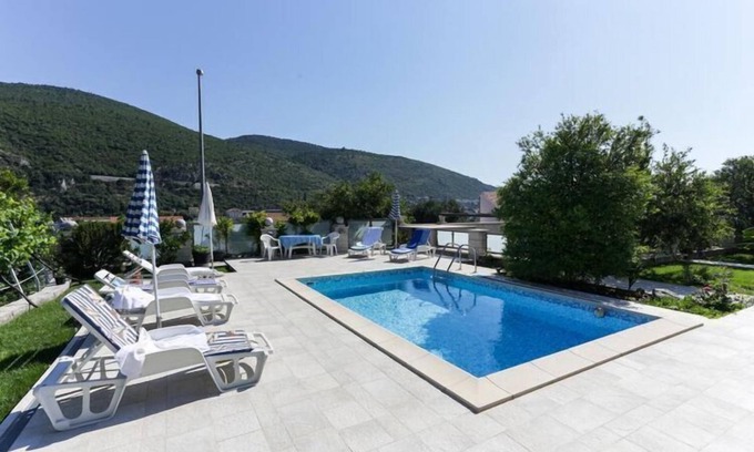 Mokosica Apartment | Villa Celenca - Double Room with Balcony and Sea View