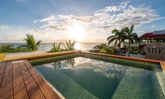 Zona Hotelera Villa | Villa Cenzontle Lagoon view. 4 bethrooms with private bath