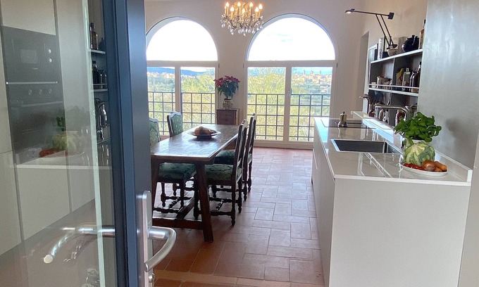 Monte San Savino Villa | Villa Ceppeto new restored up to 6 w/Tesla Charge