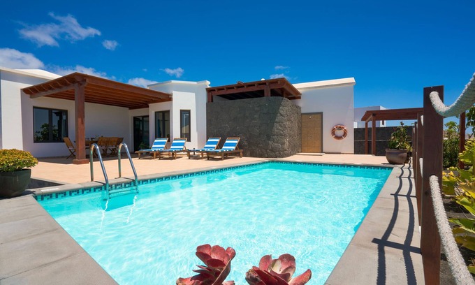Tias House | Villa Clara, quiet area in Tias with private pool, heated and barbecue.