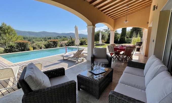 Gareoult Villa | Villa classified 4 stars, Clear view, Calm, Heated pool & multiple activities