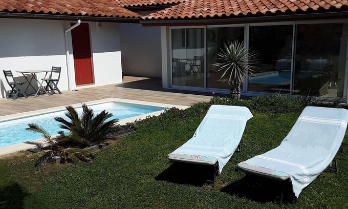 Boucau House | Villa Climatisee Avec Piscine Bayonne