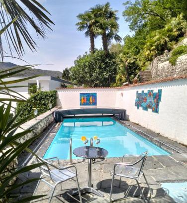 Caslano Villa | Villa con Piscina privata a 100m dal Lago