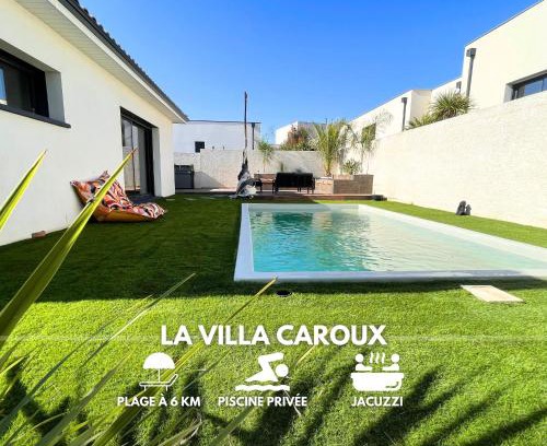 Sauvian Villa | Villa contemporaine avec piscine chauffée proche des plages