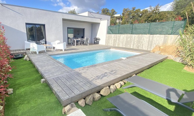 Cirendinu House | Villa COPINES-PRIVATE SWIMMING POOL-PORTO VECCHIO near Pinarello beach